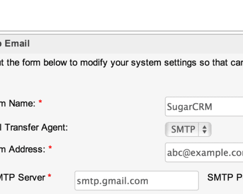 Configuracion-email-salida-sugarCRM-SMTP